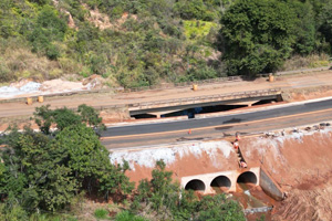 Execução de Variante na Rodovia MG-129
